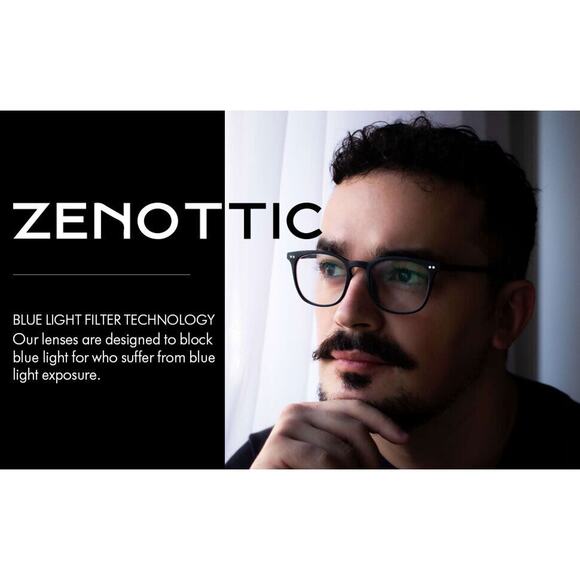 Classic Blue Light Blocking Computer Reading Glasses Unisex Readers Gaming - Picture 5 of 12